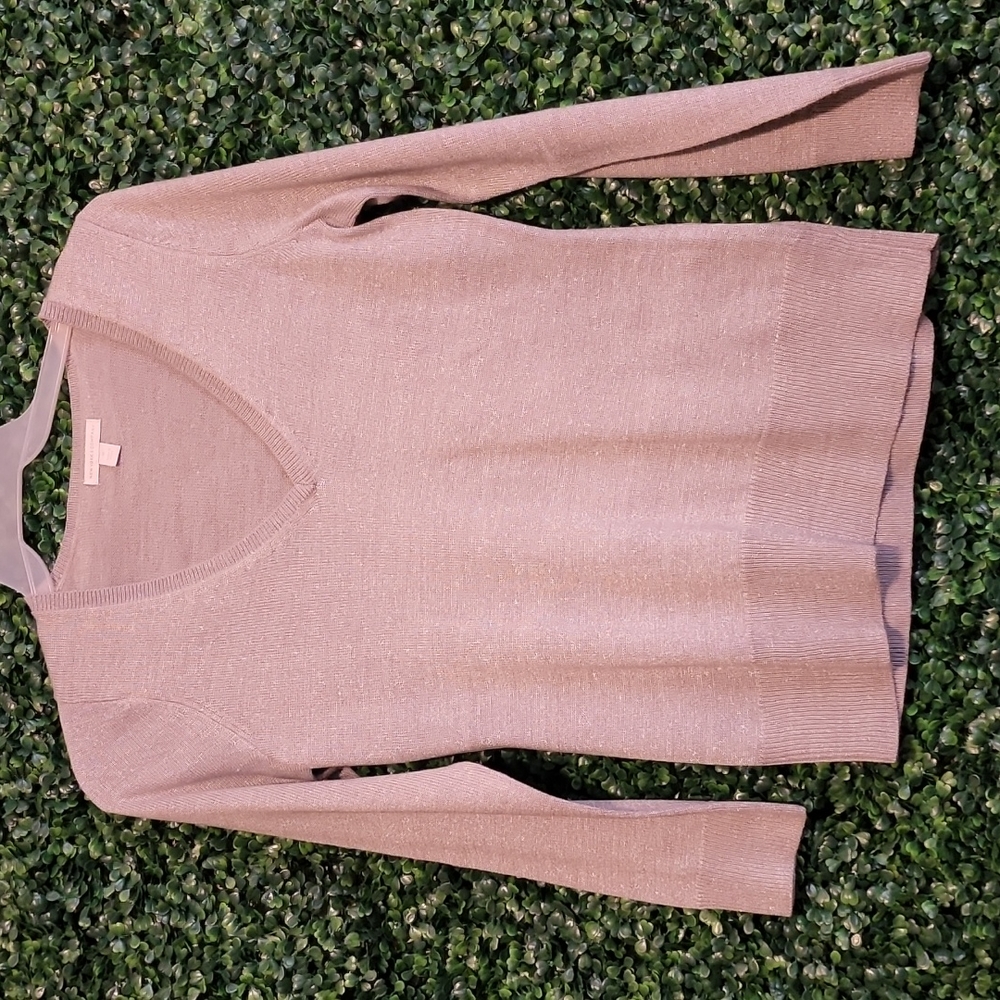Gray Shimmer Long Sleeve